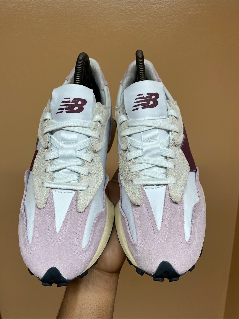 New Balance 327 “Twilight Haze Faded Plum” Size 9 U327WPKB - Picture 12 of 17